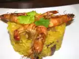 Recette Risotto aux cèpes et aux crevettes