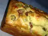 Recette Cake au jambon et olives vertes