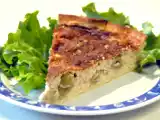 Recette Quiche au thon, olives et chèvre frais