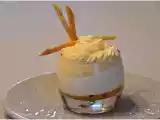 Recette Panna cotta et crème chiboust aux fruits de la passion