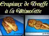 Recette Crâpiaux de treuffes à la mimolette