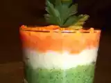 Recette Trilogie de purées, pour une verrine colorée