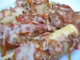 Recette Cannelloni d'effilochée de boeuf aux tomates et petits légumes