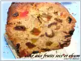 Recette Cake aux fruits secs et rhum