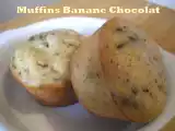 Recette Muffin banane chocolat