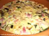 Recette Clafoutis de courgettes et jambon