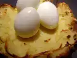 Recette Nids de pommes de terre et oeufs de caille.