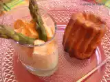 Recette Mousse d'asperges et espuma au chorizo