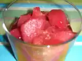 Recette Compote de poire et framboises
