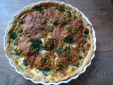 Recette Mimolette- brocoli- quiche au brocoli et mimolette