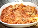 Recette Gratin de penne a la bolognese