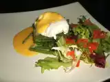 Recette Oeuf poché à la sauce hollandaise & haricots verts