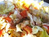 Recette Salade de thon, poivron et champignons