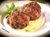 Recette Boulettes de viande hachée aux épinards, sauce fromage basilic