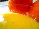 Recette Crème à l'orange sans lait