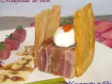 Recette Millefeuille au thon
