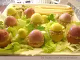 Recette Oeufs colorés farcis pour pâques