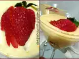Recette Mousse au chocolat blanc et fruits de la passion.