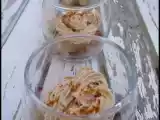 Recette Verrine de pain d' épices, poires, foie gras