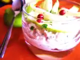 Recette Verrine de complexes aux rillettes de thon et mikado de pomme vert