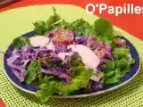 Recette Salade de chou rouge aux pommes