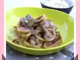 Recette Poêlée de calamars aux champignons