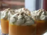Recette Panna cotta de carottes, chantilly cumin/curry