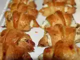 Recette Mini croissants saumon fumé, fromage frais et ciboulette pour l'apéro