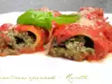 Recette Cannellonis ricotta & epinards à la sauce tomate