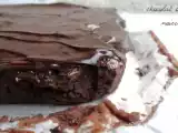 Recette Fondant au chocolat, aux noisettes & son glaçage