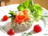 Recette Timbale fraicheur au crabe et truite fumee