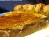 Recette Tourte aux pommes et poires confites et fève tonka