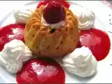 Recette Gâteaux moelleux aux noisettes avec son coulis de framboises