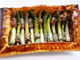 Recette Feuillete asperges vertes et poitrine fumee