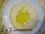 Recette Âssida tunisienne à la semoule