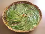 Recette Quiche toute légère aux champignons et asperges des bois.