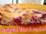 Recette Tarte choco blanc & framboises