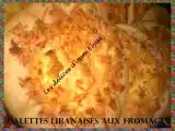 Recette Galettes libanaises aux fromages