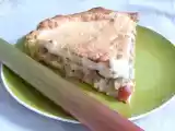 Recette Tarte à la rhubarbe meringuée alsacienne