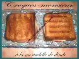 Recette Croques-monsieur à la mortadelle de dinde