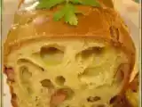 Recette Cake aux saucisses de strasbourg et gouda