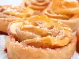 Recette Roses feuilletées aux pommes
