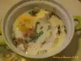 Recette Oeuf cocotte à la ciboulette