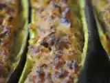 Recette Courgettes farcies à la viande hachée