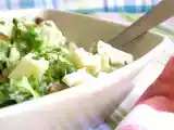 Recette Salade verte croquante à la pomme et chou-fleur cru