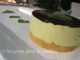 Recette Bavarois d'avocat sur croustillant de tuc et miroir balsamique