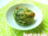 Recette Mini muffins aux épinards et à la tomme de brebis sans lait de vache