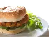 Recette Hamburgers croustillants au poulet