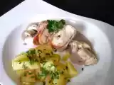 Recette Roules de suprêmes de pintades en robe d'aoste et sauce chasseur