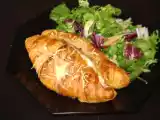 Recette Croissant au jambon et au fromage